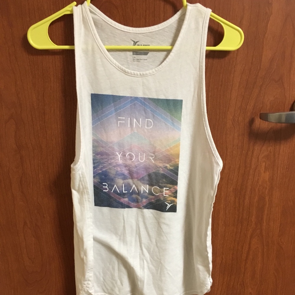 White Exercise Tank🌻